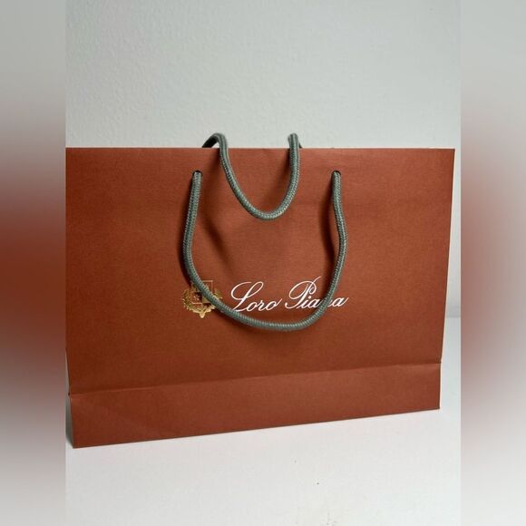 Loro Piana Paper Gift Bag 12” x 8,5” x 3” - Picture 2 of 7